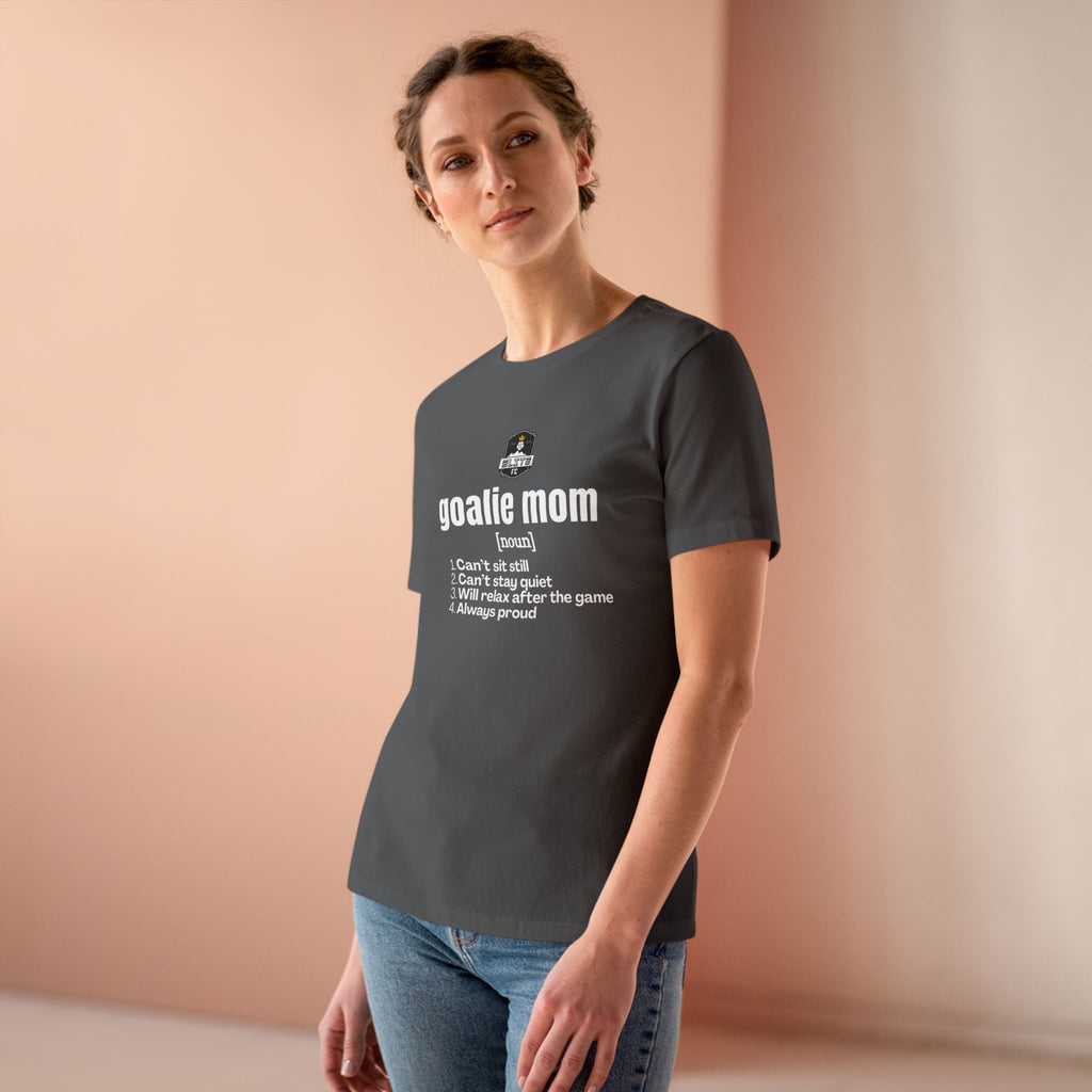 Goalie Mom Cotton Tee