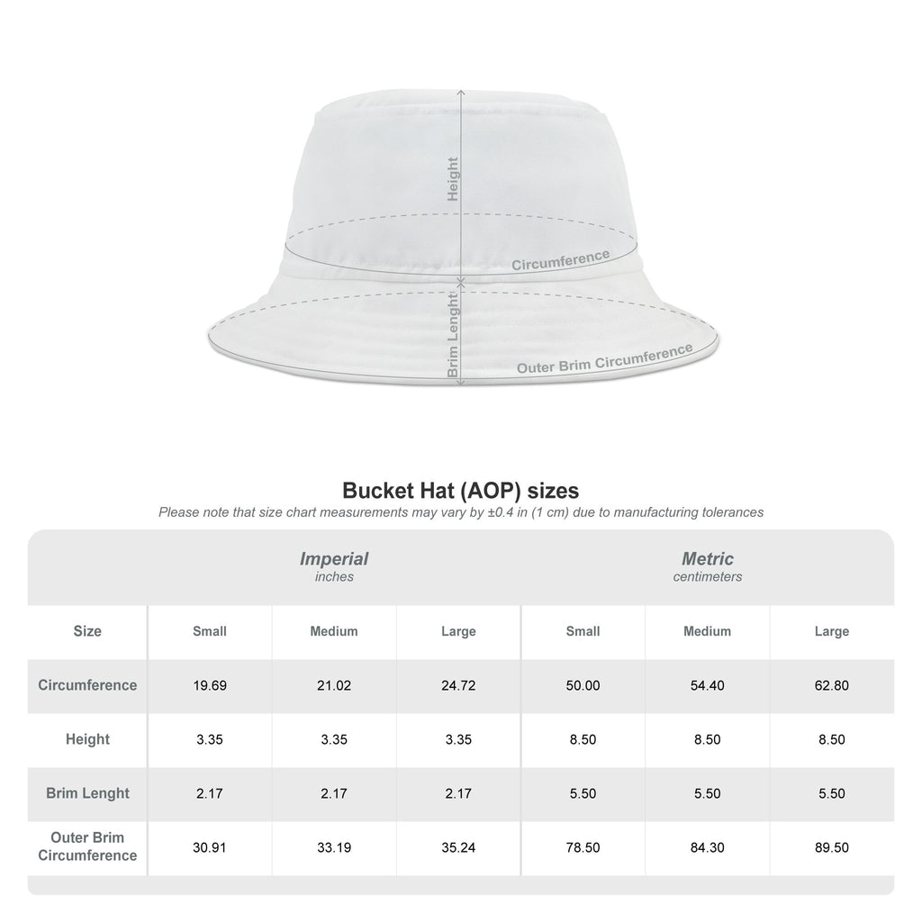 Trendy AOP Bucket Hat