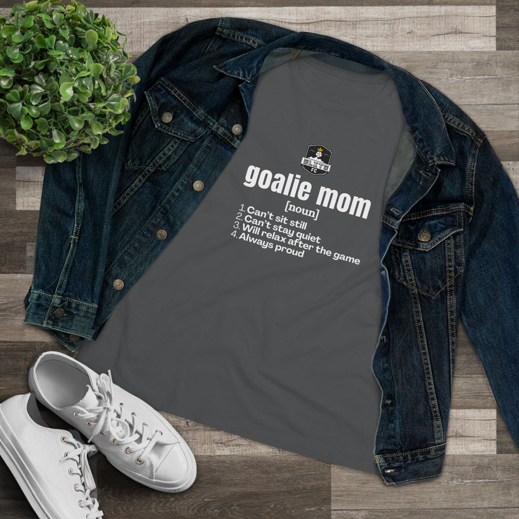 Goalie Mom Cotton Tee