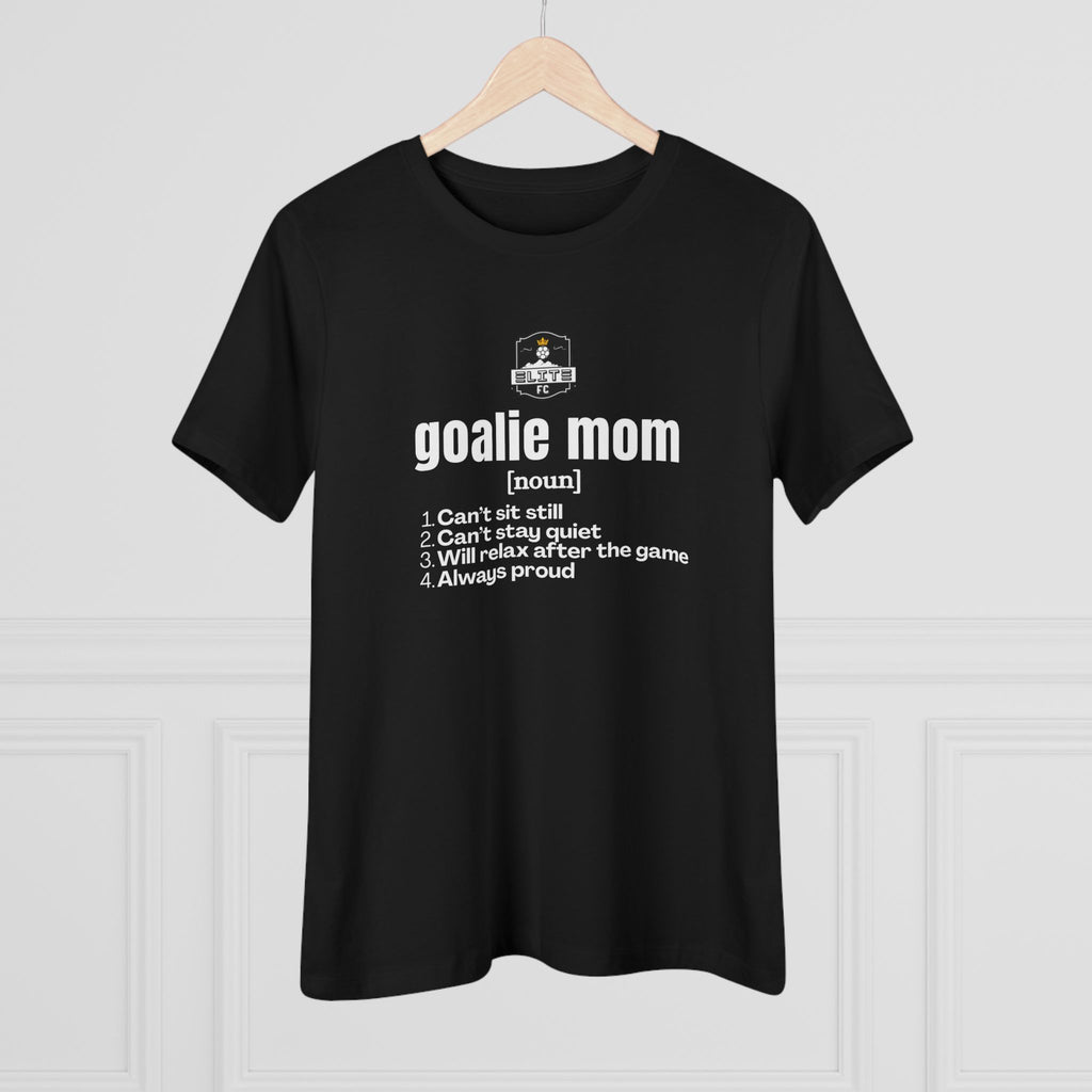 Goalie Mom Cotton Tee