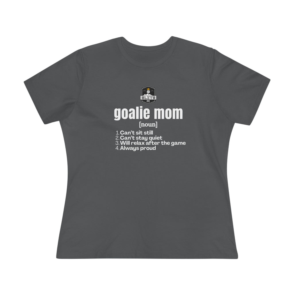 Goalie Mom Cotton Tee