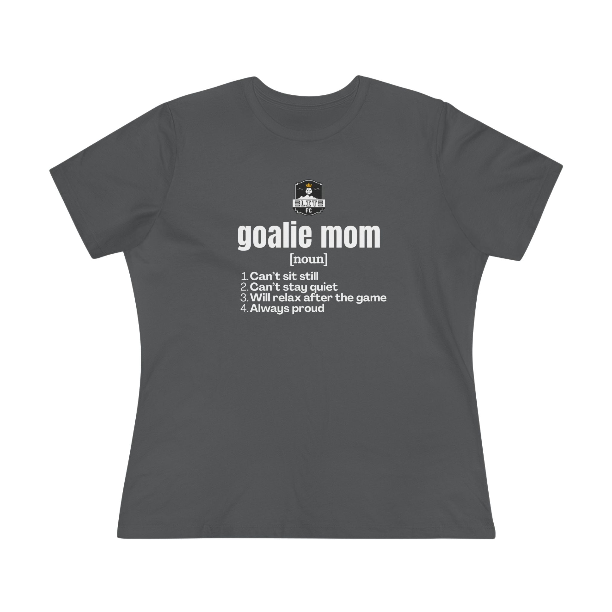 Goalie Mom Cotton Tee