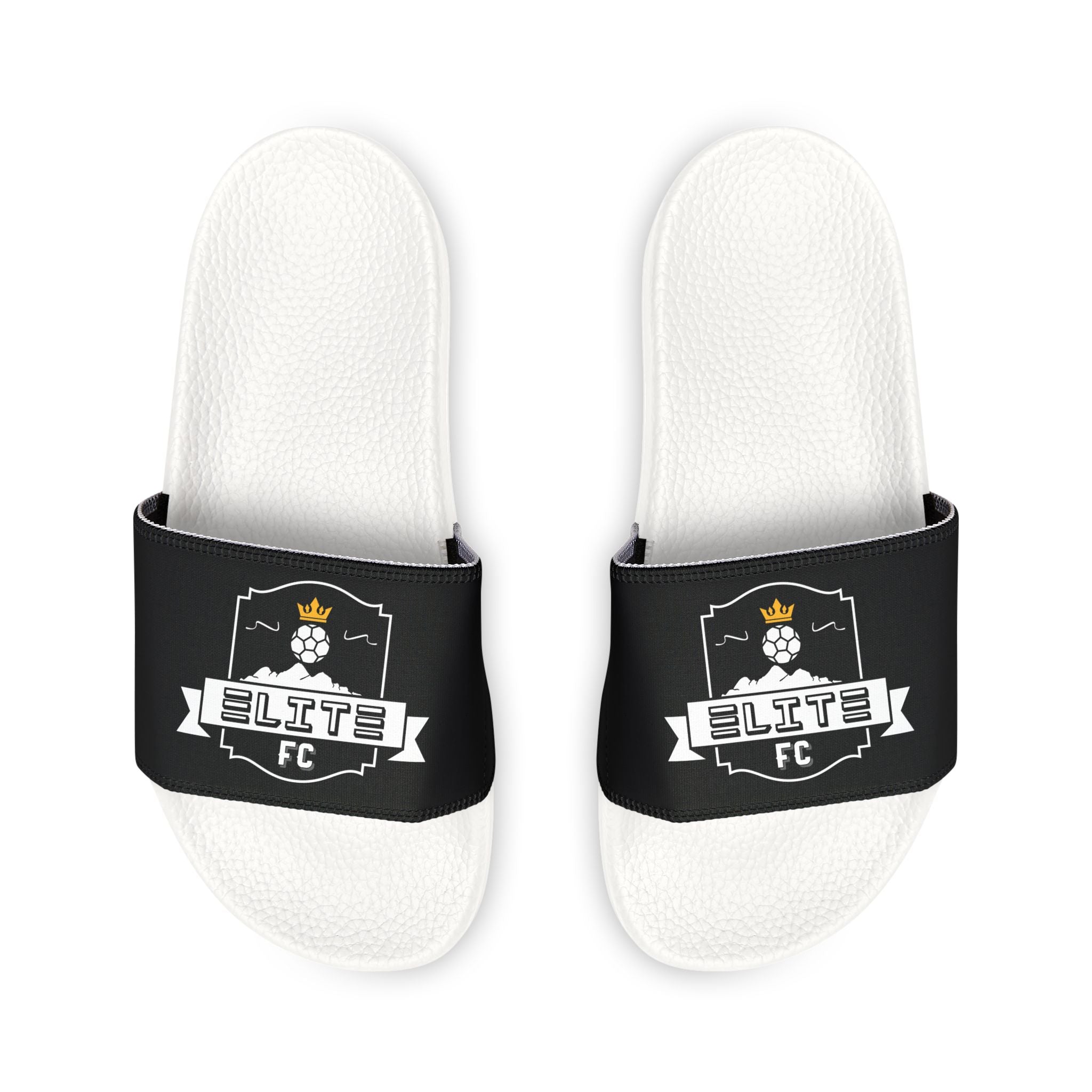 Elite FC Youth Slides (Black Straps)