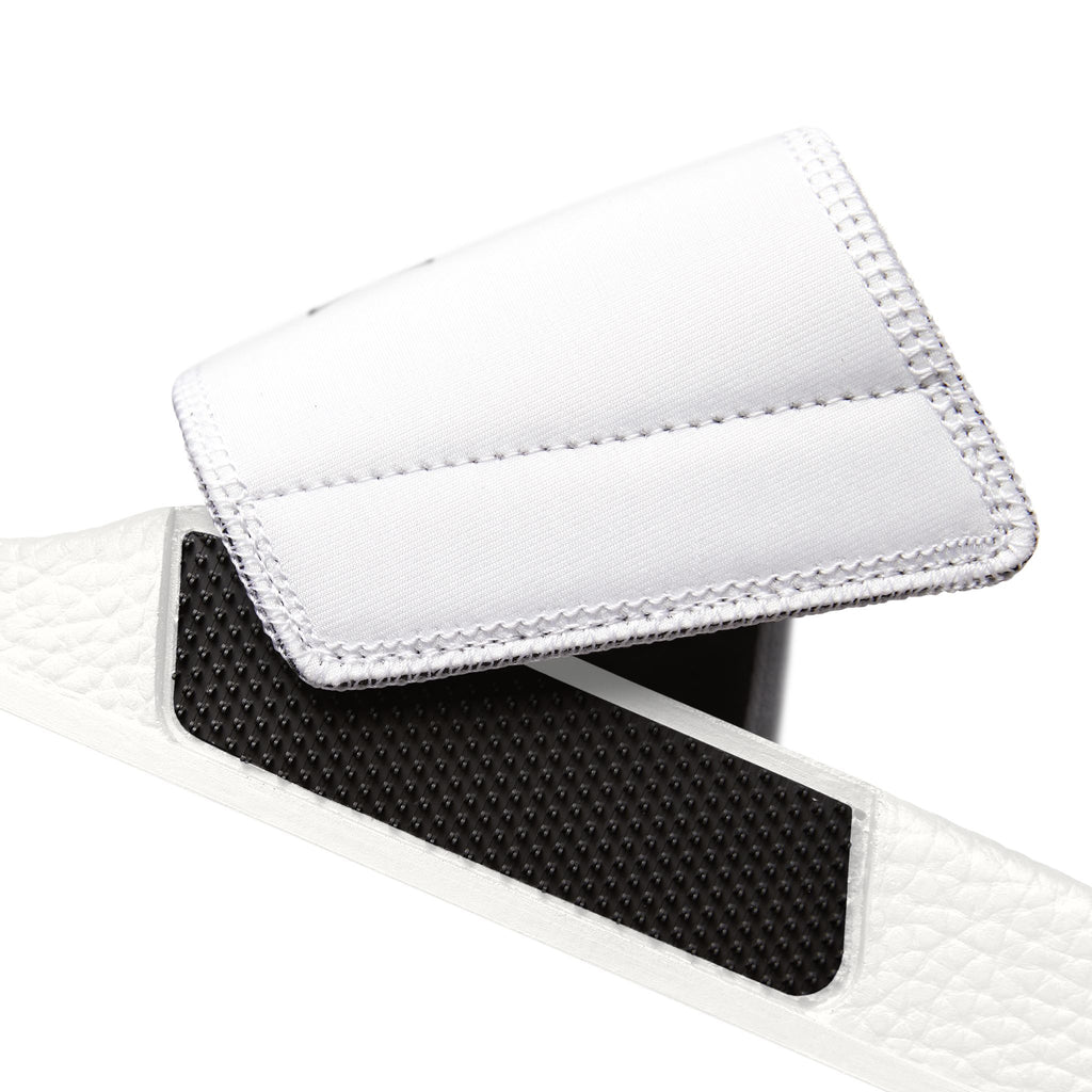 Elite FC Youth Slides (White Straps)