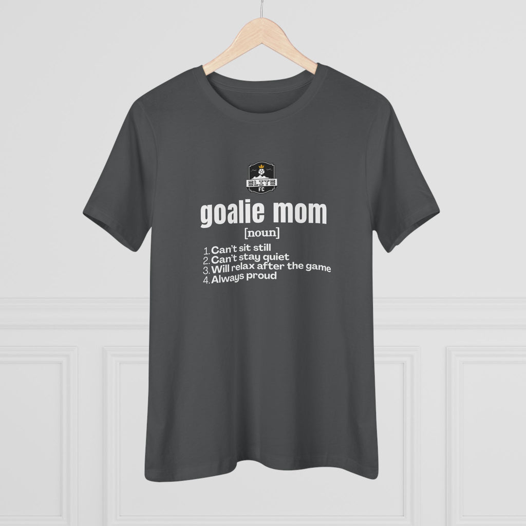 Goalie Mom Cotton Tee