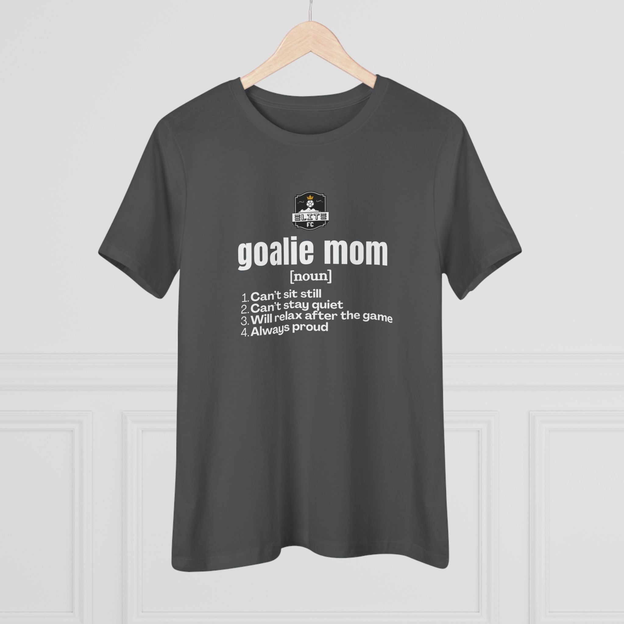 Goalie Mom Cotton Tee