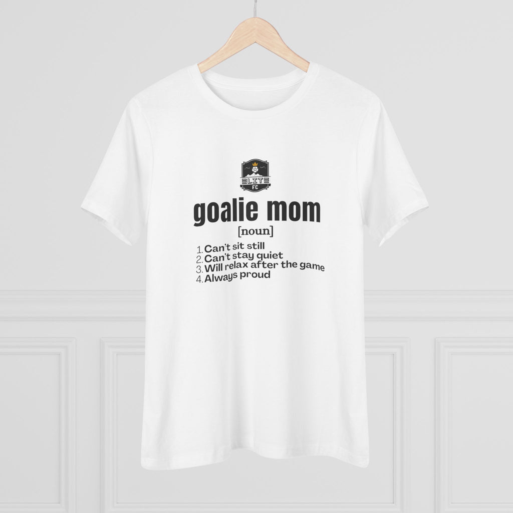Goalie Mom Cotton Tee