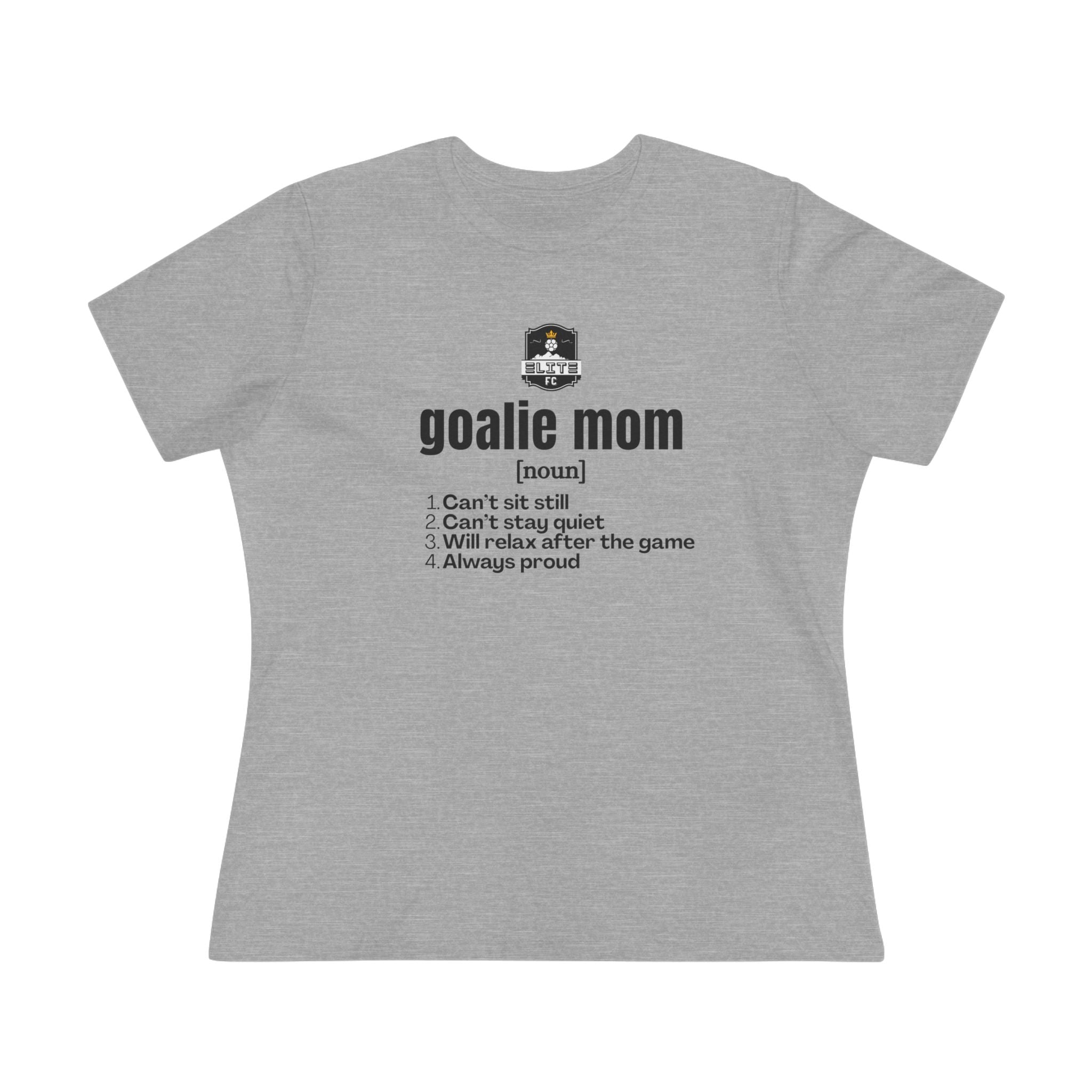 Goalie Mom Cotton Tee