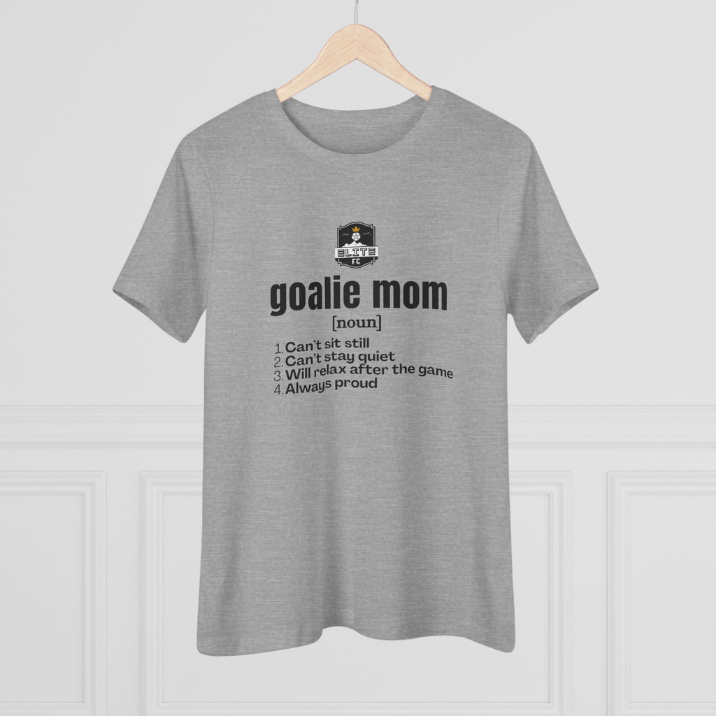 Goalie Mom Cotton Tee